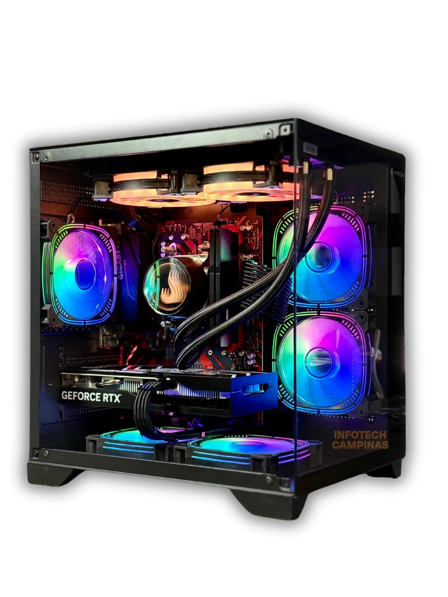 PC Gamer Ryzen 7 5700X | RTX 5060 8GB | 32GB RAM | SSD 1TB | Water